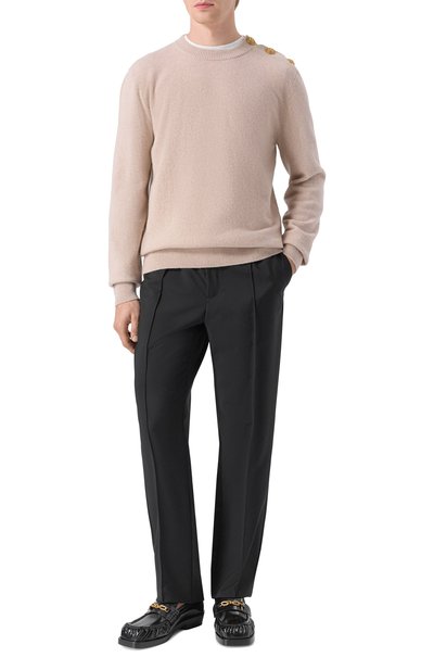 Кожаные лоферы sync BALMAIN, арт. FM1U0376/LSPZ, фото 2