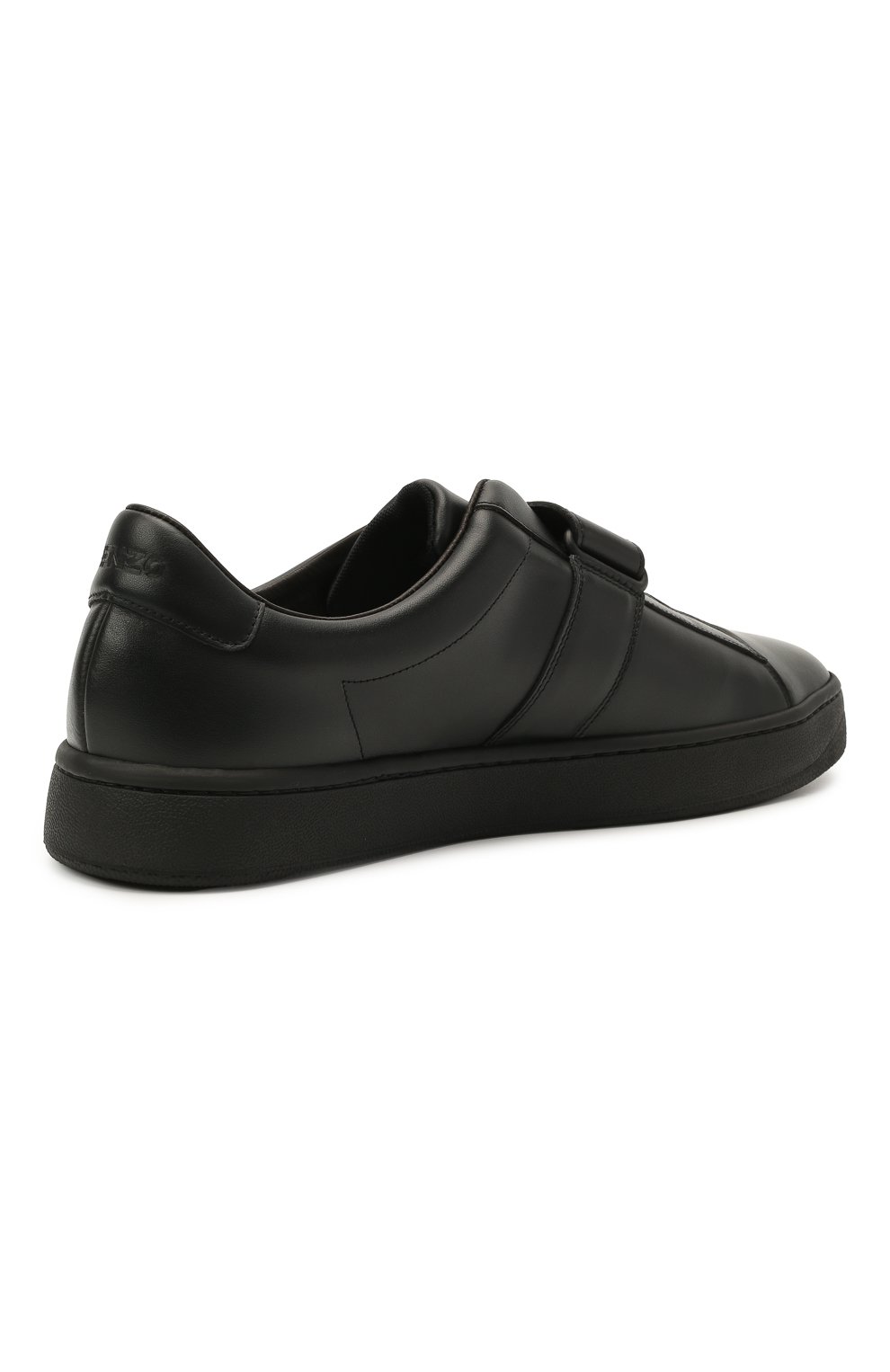 Кожаные кеды KENZO черного цвета по цене 29950 руб., арт. FB55SN270L50, фото 4 Кожаные кеды KENZO, арт. FB55SN270L50, фото 4