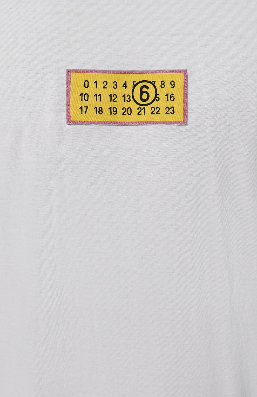 Хлопковая футболка MM6, арт. SH2GC0012/S23588, фото 5