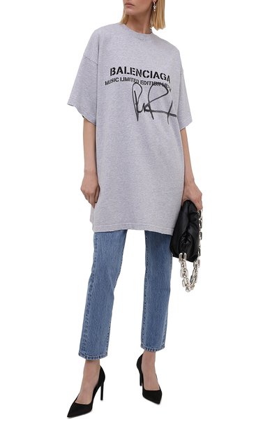 Хлопковая футболка BALENCIAGA, арт. 676589/TLV57, фото 2