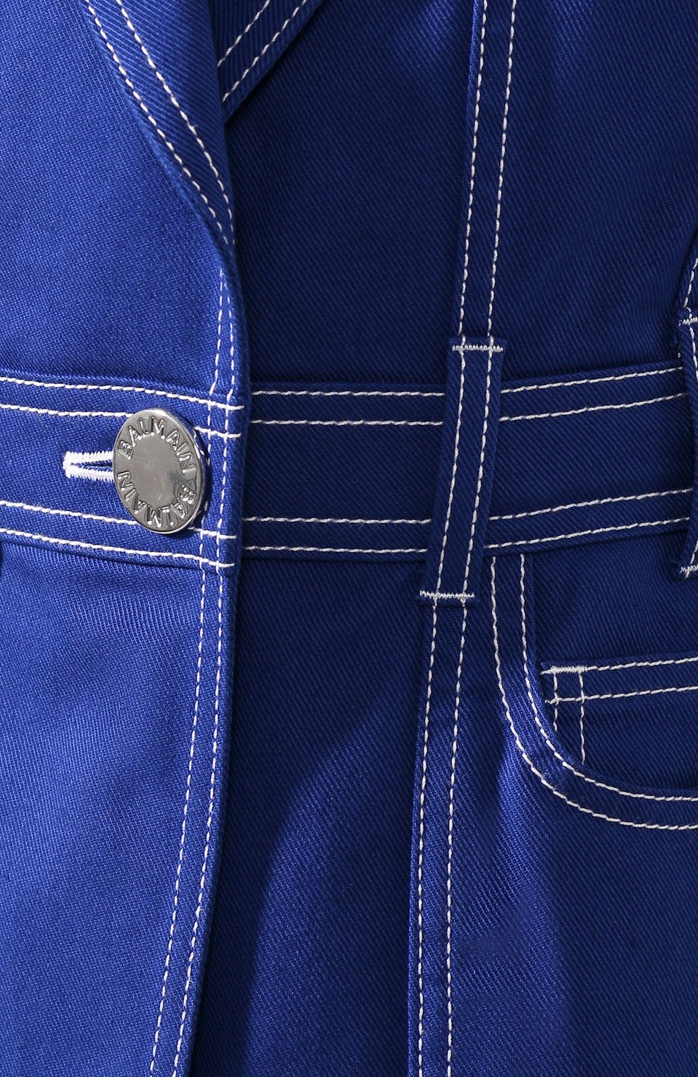 Джинсовый жакет BALMAIN, арт. TF07315/D022, фото 5