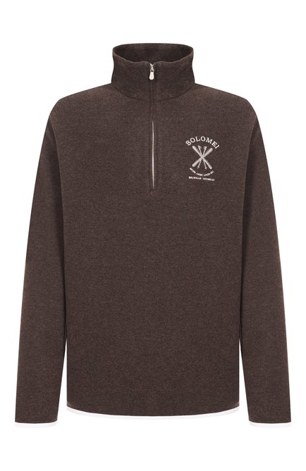 Мужской джемпер из кашемира и хлопка BRUNELLO CUCINELLI, арт. MM840KT60