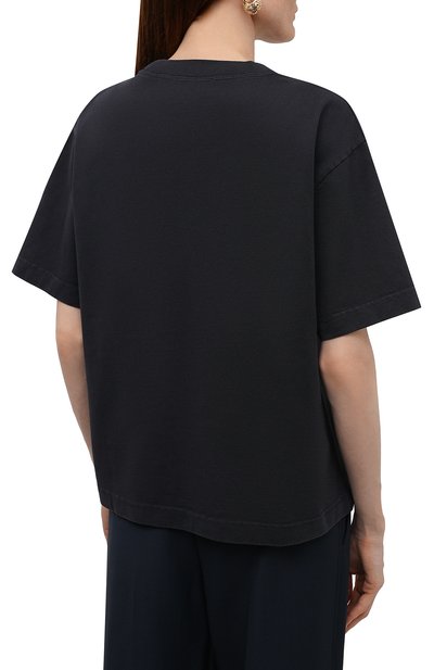 Хлопковая футболка ACNE STUDIOS, арт. AL0135, фото 4