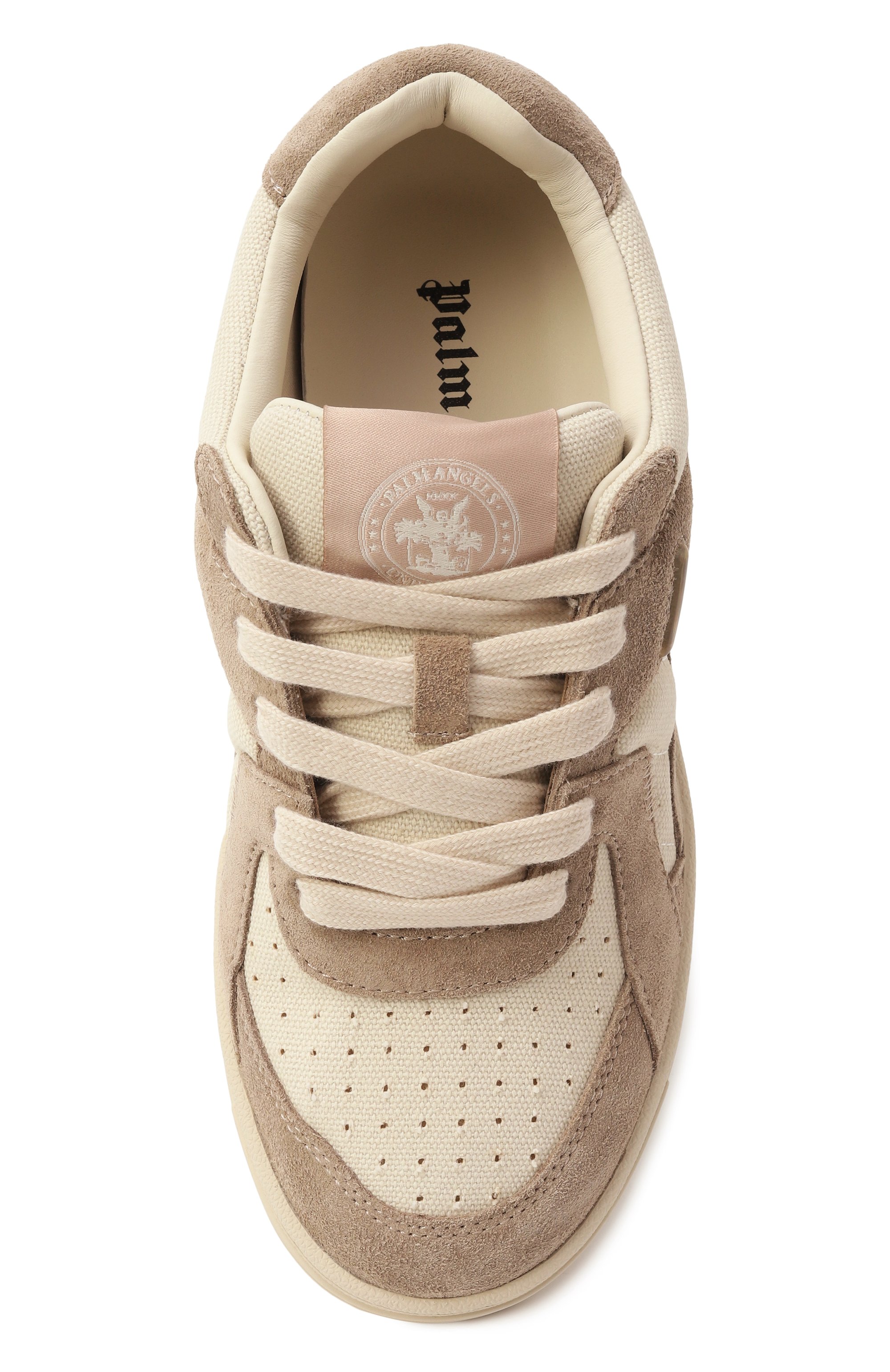 Комбинированные кеды university PALM ANGELS, арт. PWIA049F23FAB0010162, фото 6