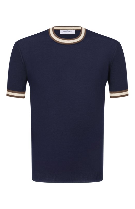 Хлопковый джемпер Gran Sasso 57135/20671 Синий 57135/20671