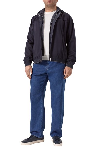 Мужской бомбер из вискозы darren-jk MOORER, арт. DARREN-JK