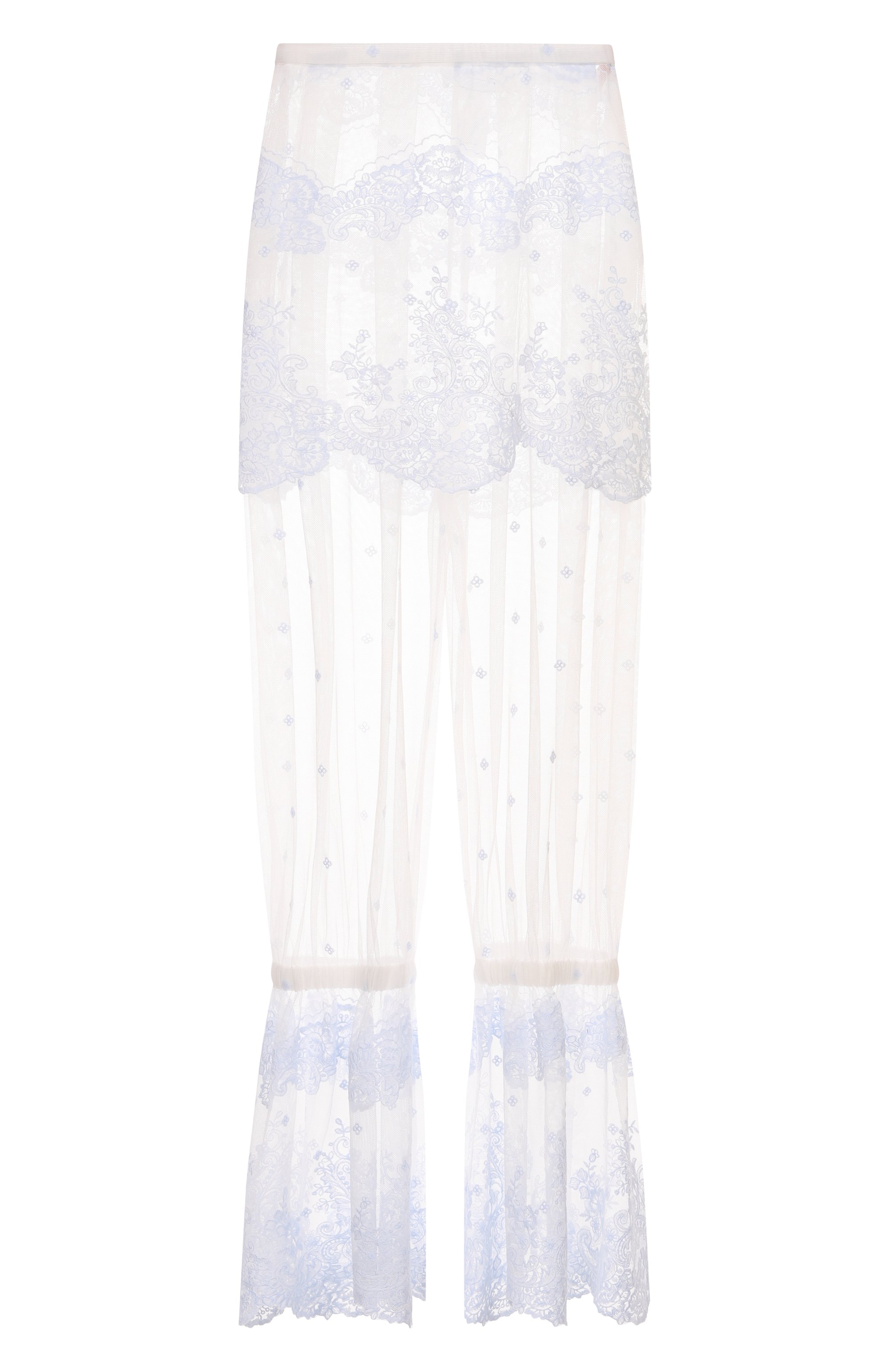 Брюки PERVERT белого цвета по цене 50000 руб., арт. PE25/PA09/14-02, фото 1 Брюки PERVERT, арт. PE25/PA09/14-02, фото 1