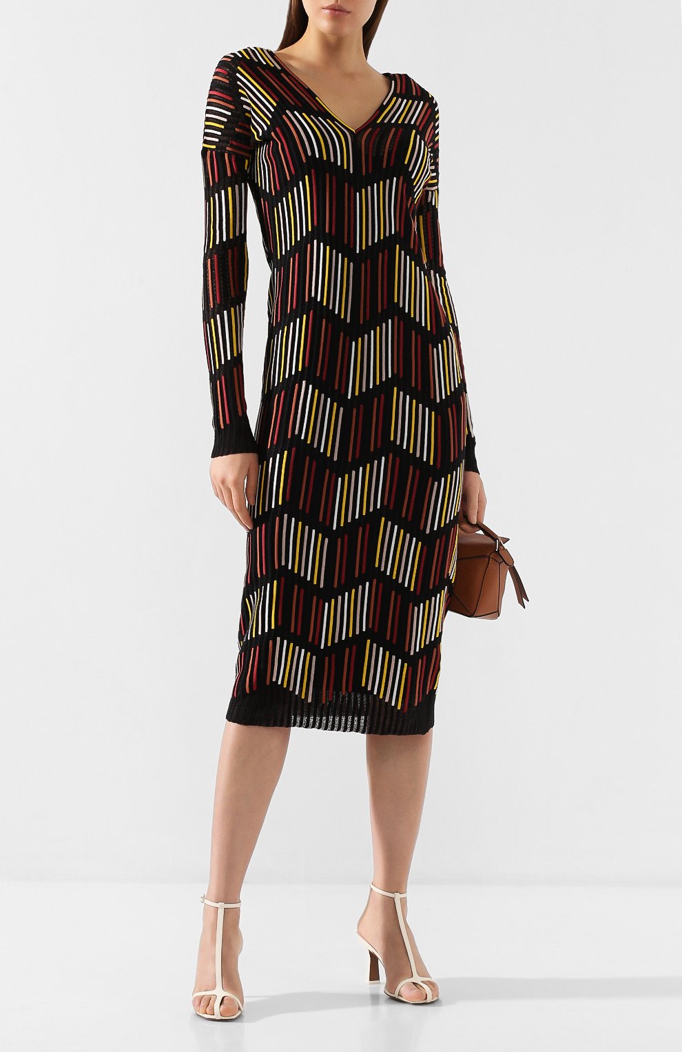 Платье M MISSONI разноцветного цвета по цене 45300 руб., арт. 2DG00159/2K002B, фото 2 Платье M MISSONI, арт. 2DG00159/2K002B, фото 2