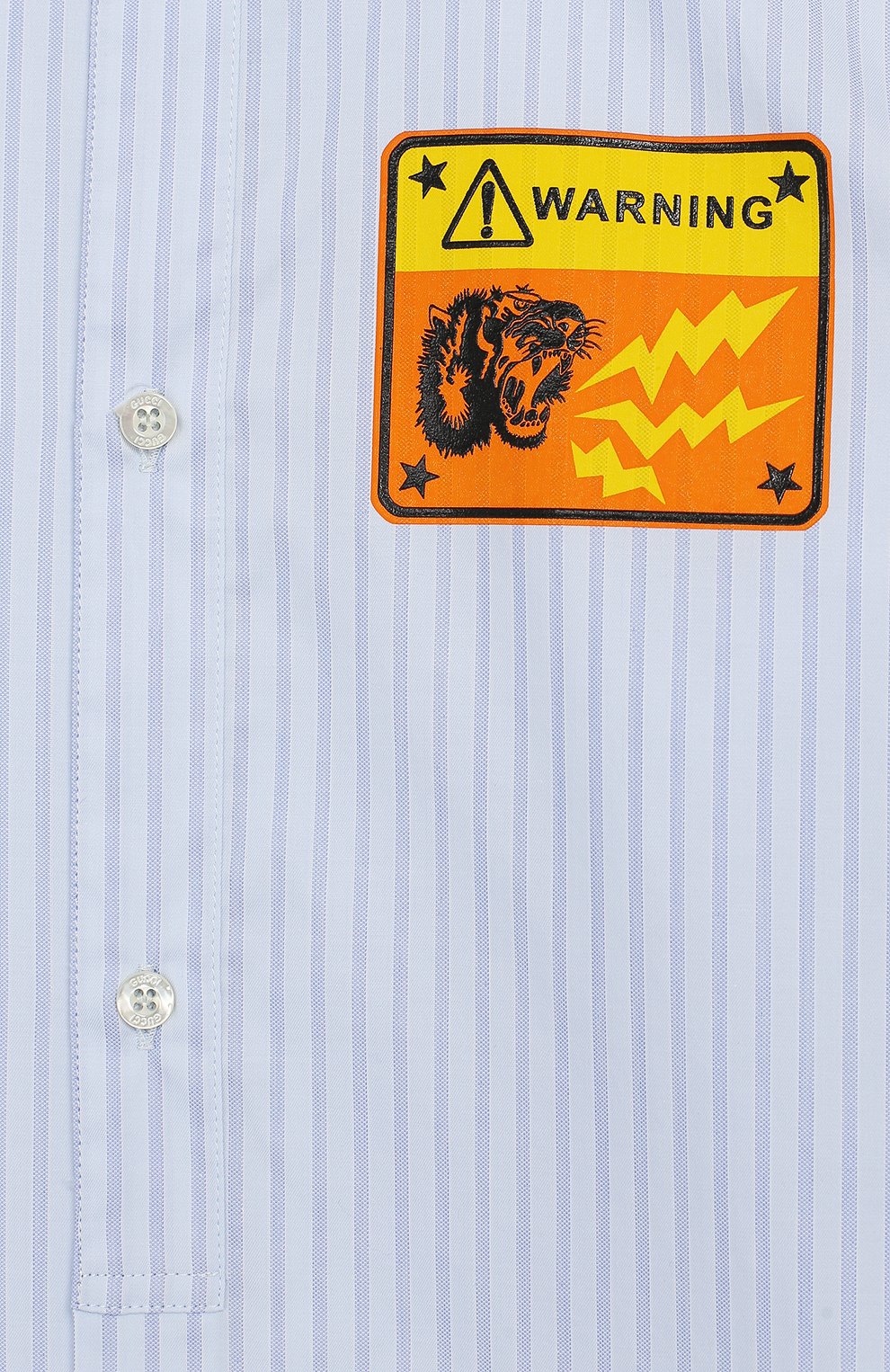 Хлопковая рубашка GUCCI, арт. 547822/XWABW, фото 3