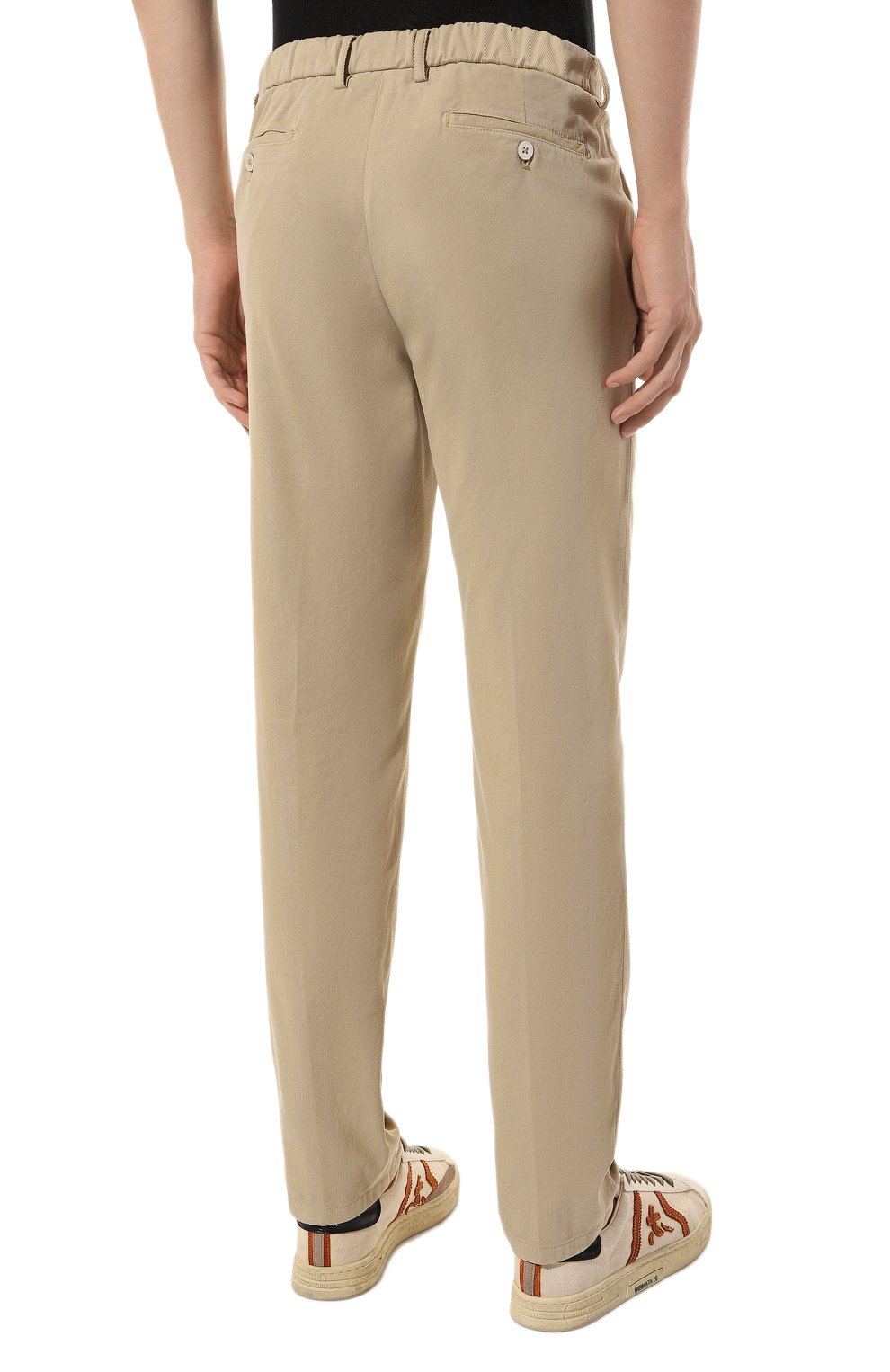 Брюки из хлопка и шелка MARCO PESCAROLO, арт. EV0/4907, фото 4