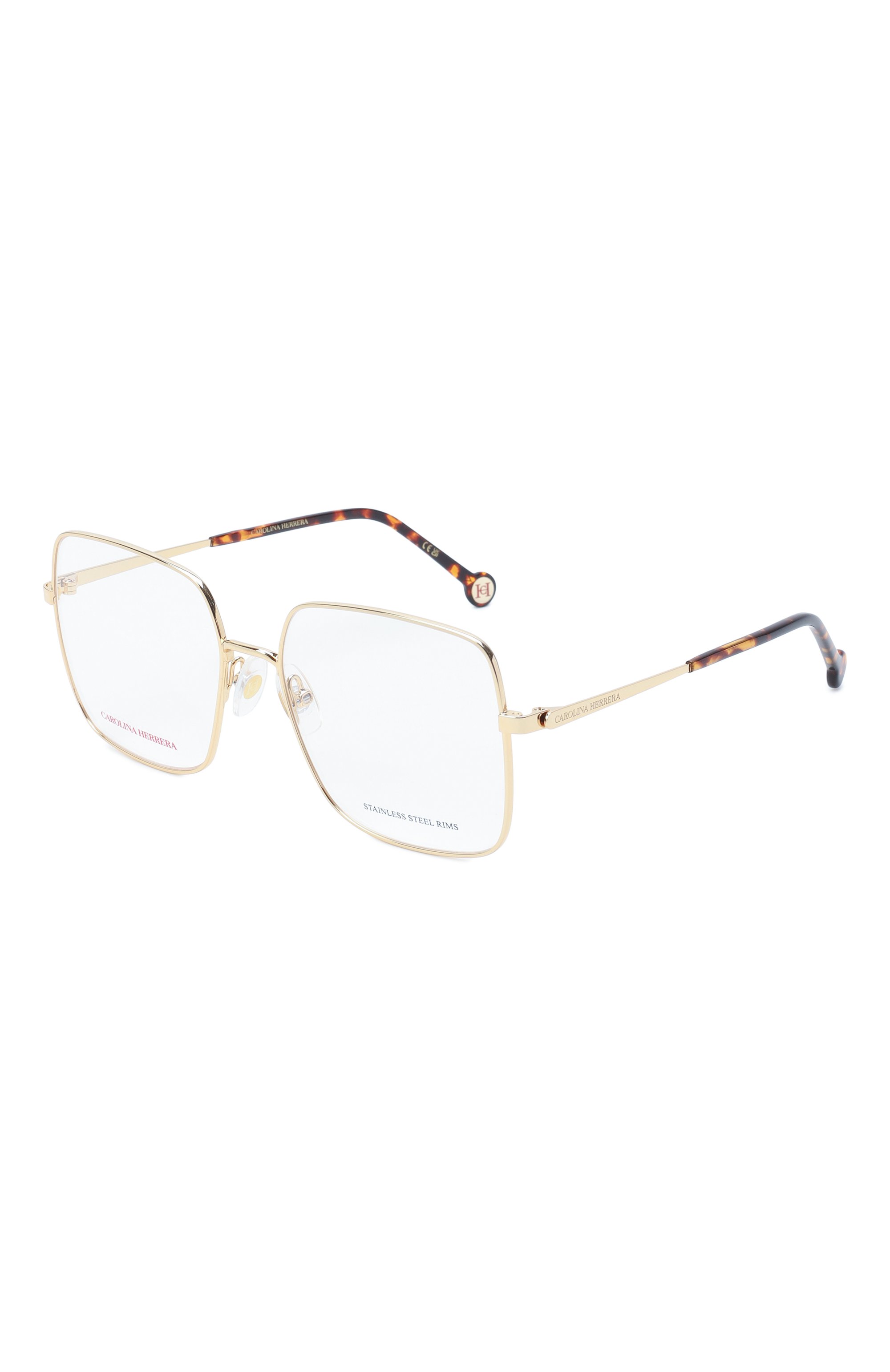 Оправа CAROLINA HERRERA золотого цвета по цене 17950 руб., арт. HER0346 000, фото 1 Оправа CAROLINA HERRERA, арт. HER0346 000, фото 1