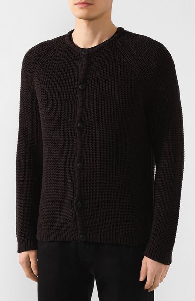 Кардиган из смеси хлопка и шелка GIORGIO ARMANI, арт. 3HSE04/SM14Z, фото 3