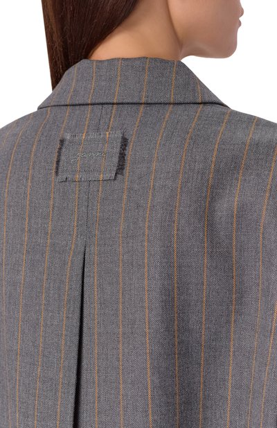 Жакет из шерсти и вискозы GANNI, арт. A1020040, фото 5