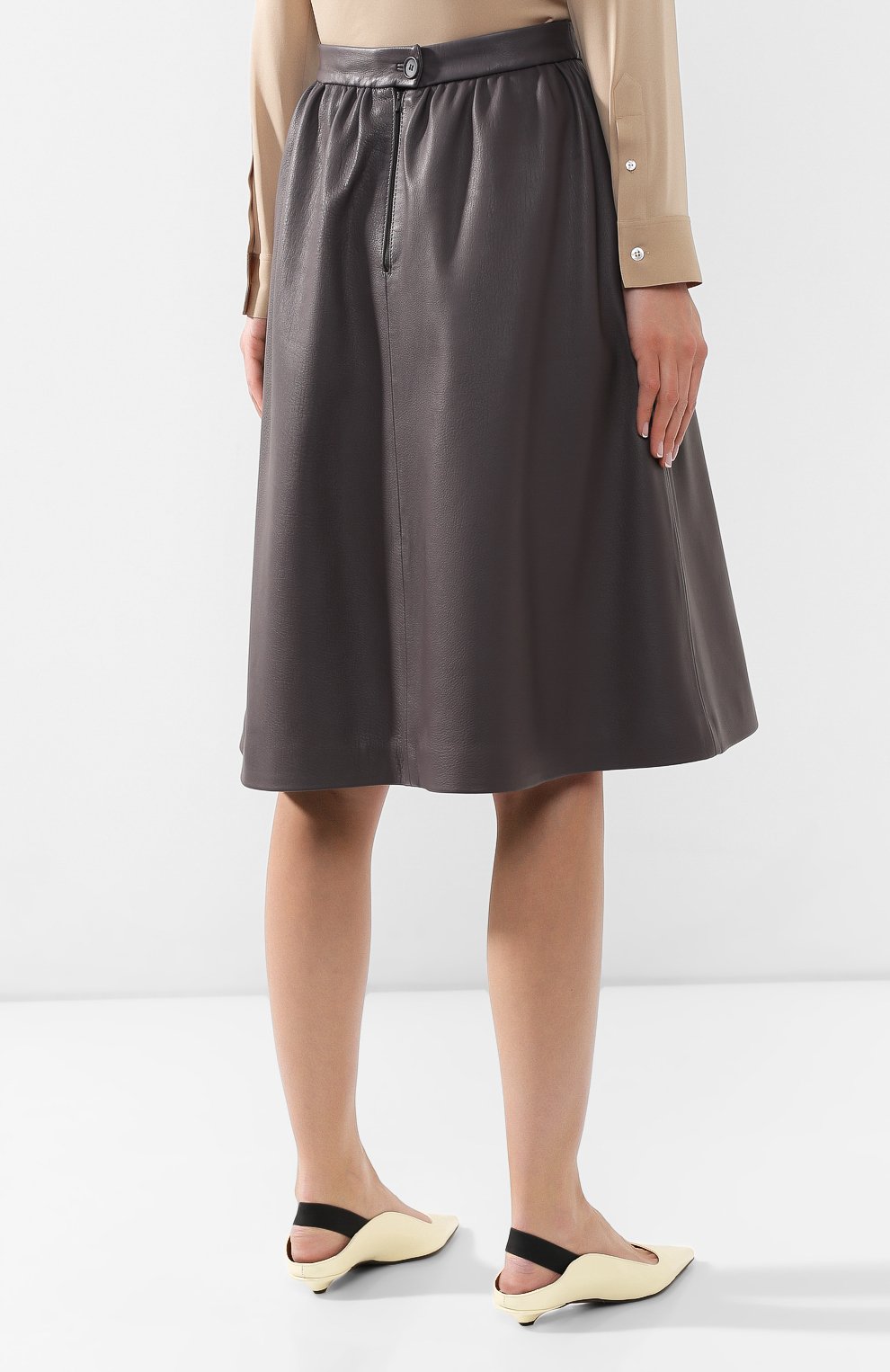 Кожаная юбка MASLOV, арт. UT002, фото 4