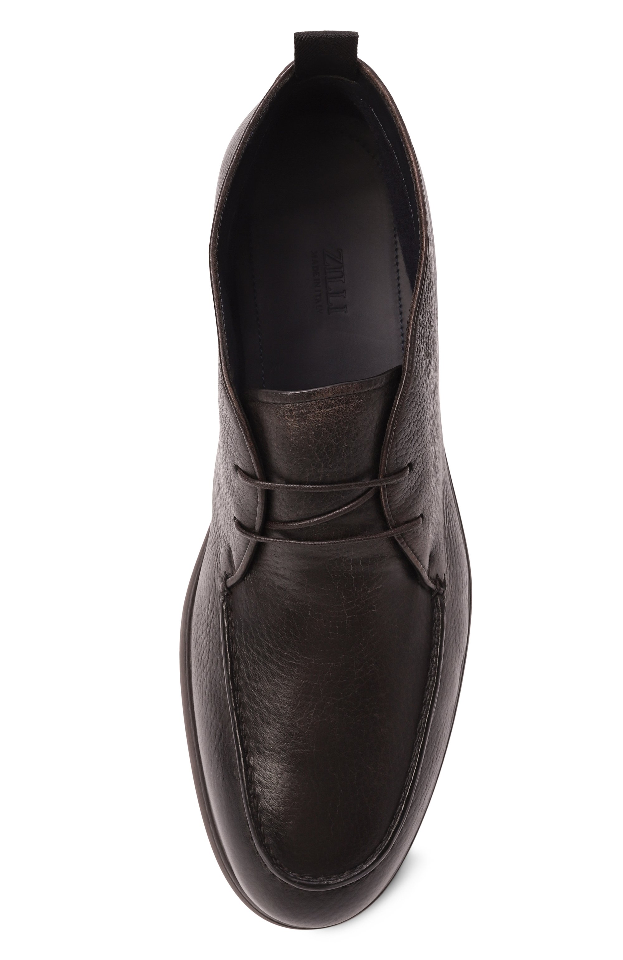 Кожаные ботинки ZILLI, арт. H0146AM1162VZTP04, фото 6