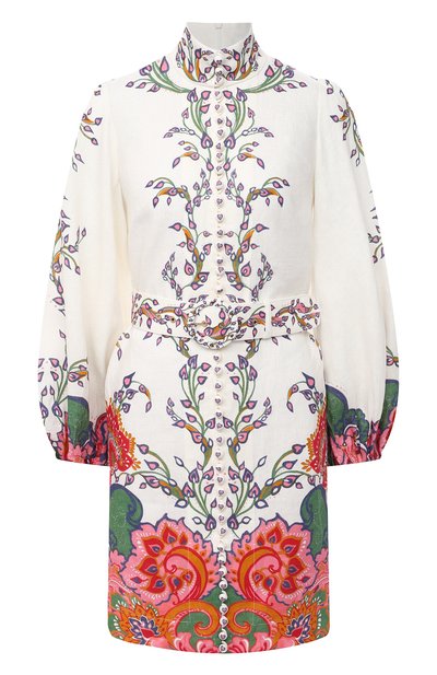 Женское льняное платье ZIMMERMANN, арт. 9718DAND