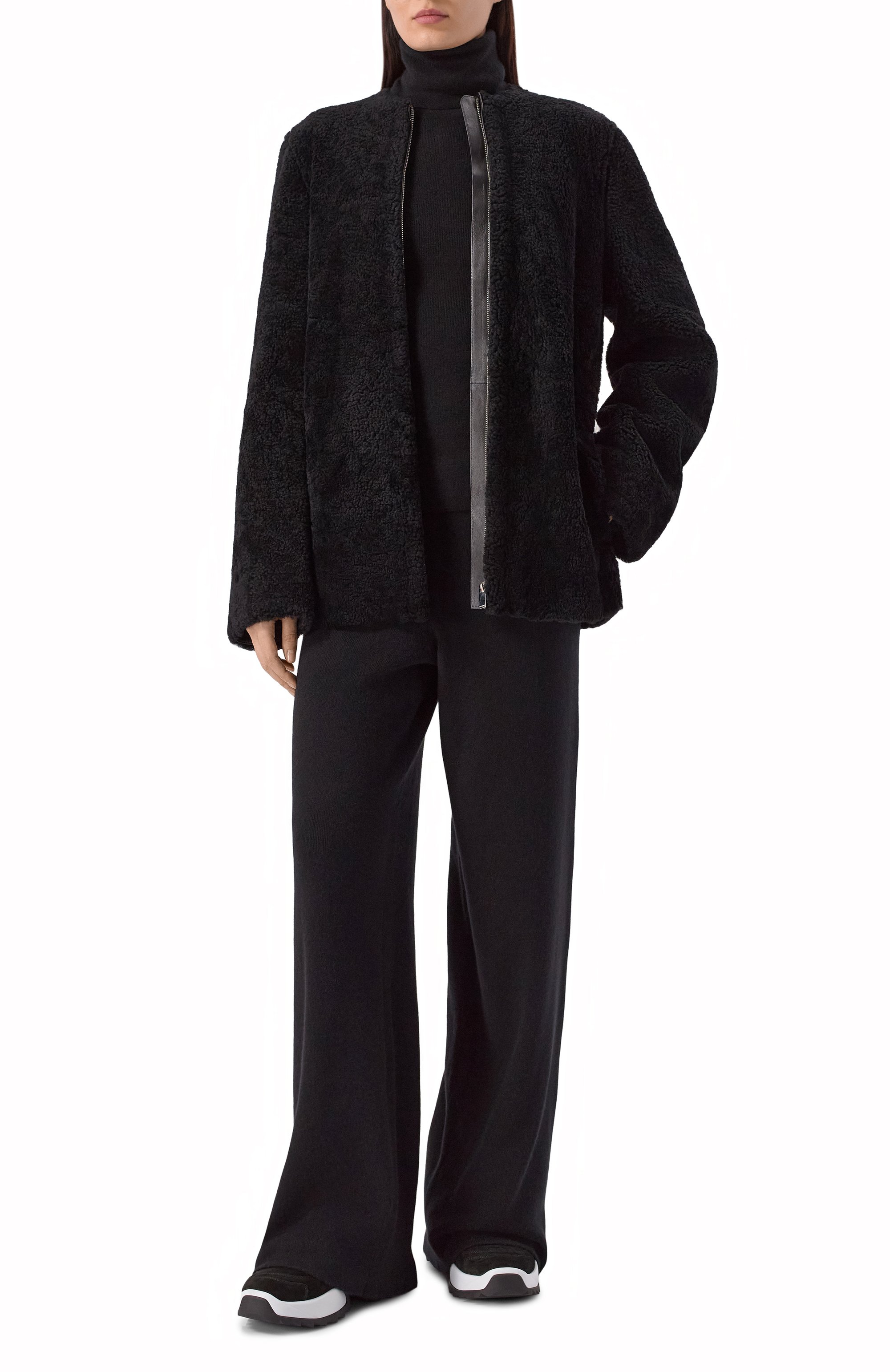 Замшевые кроссовки extreme SERGIO ROSSI черного цвета по цене 104500 руб., арт. B13810/MFI666, фото 3 Замшевые кроссовки extreme SERGIO ROSSI, арт. B13810/MFI666, фото 3