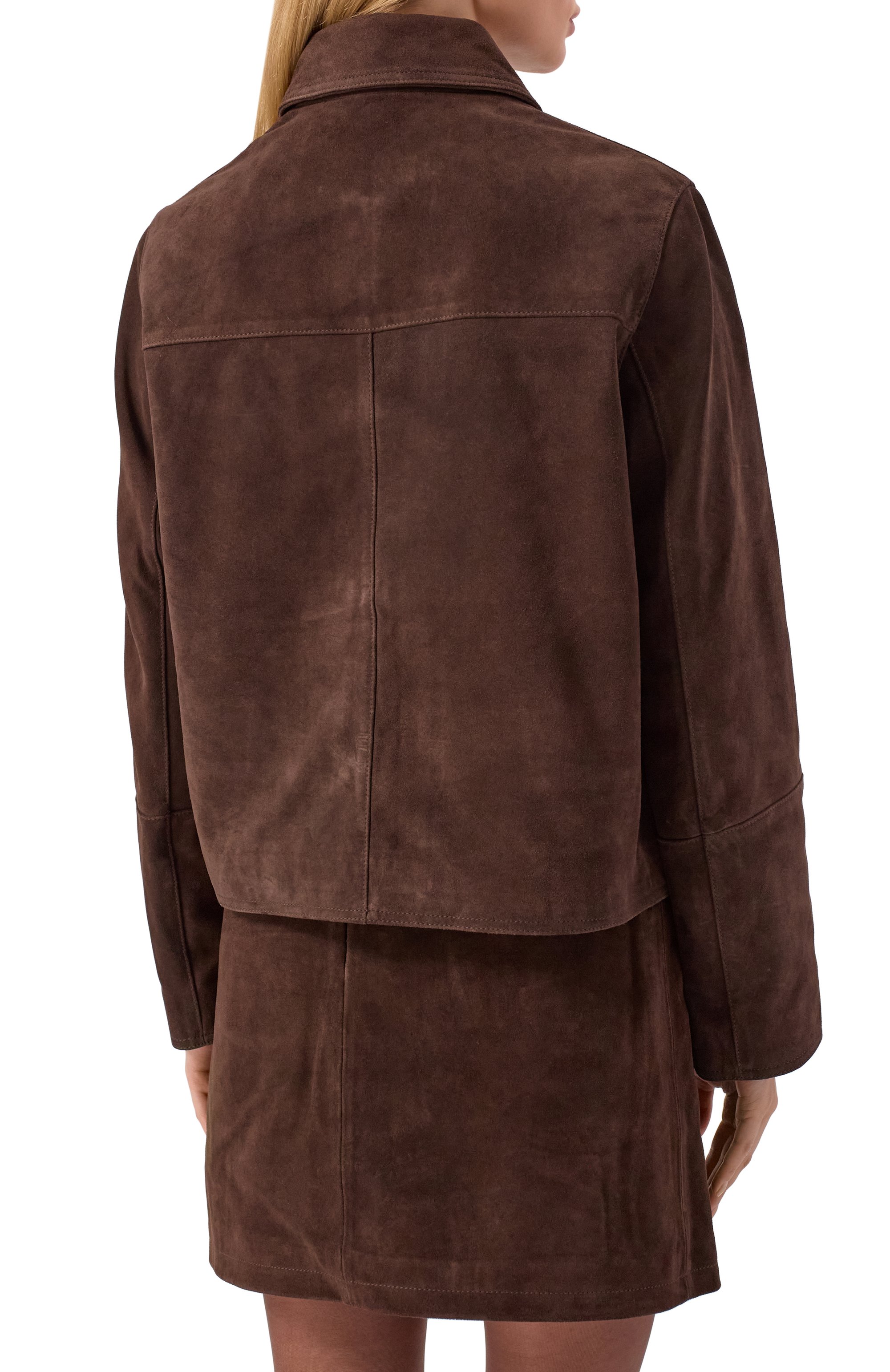 Замшевая куртка ZADIG AND VOLTAIRE, арт. RW0W01262, фото 4