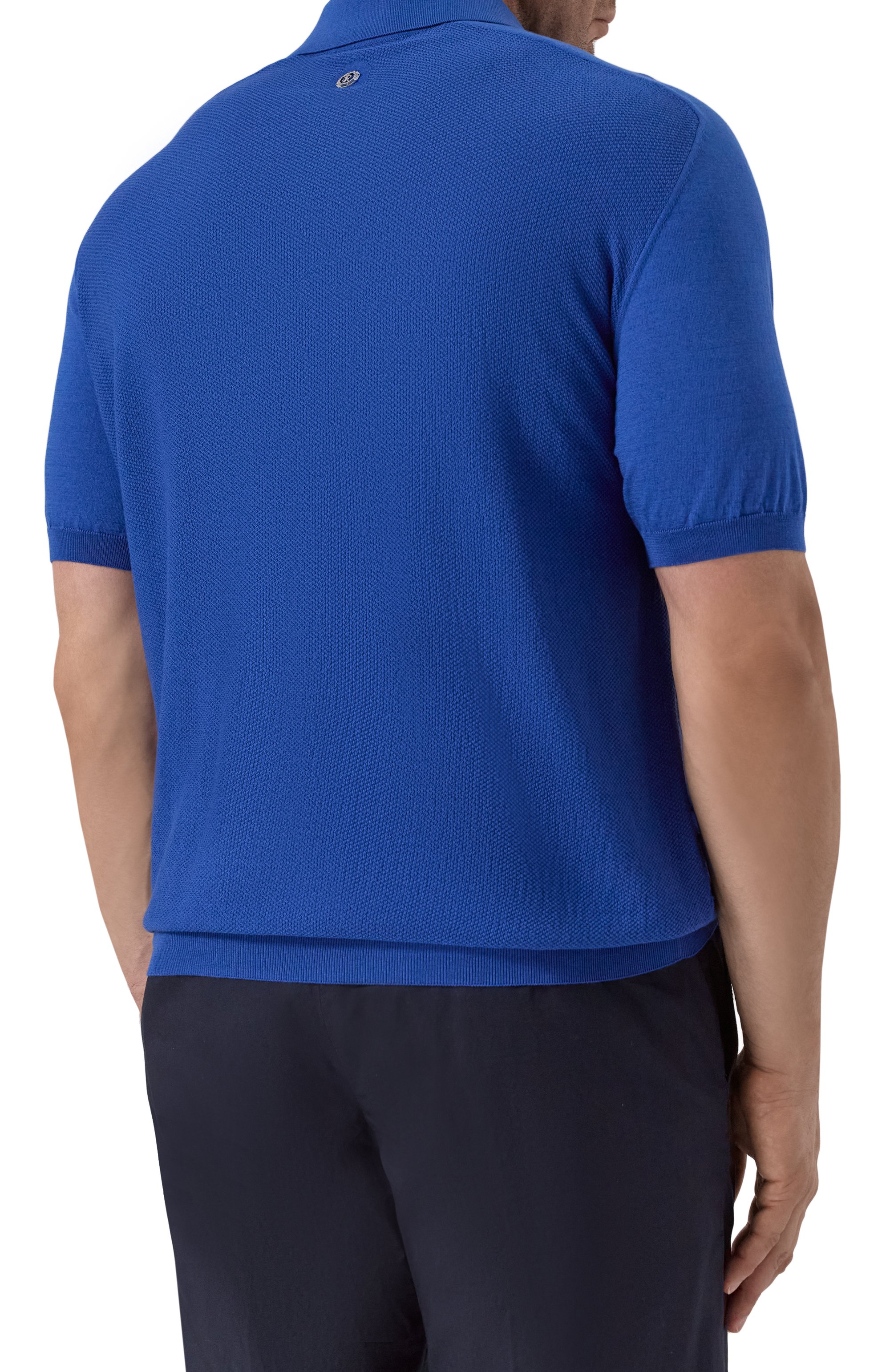 Поло из хлопка и шелка STEFANO RICCI, арт. K818098P13/F25279, фото 4