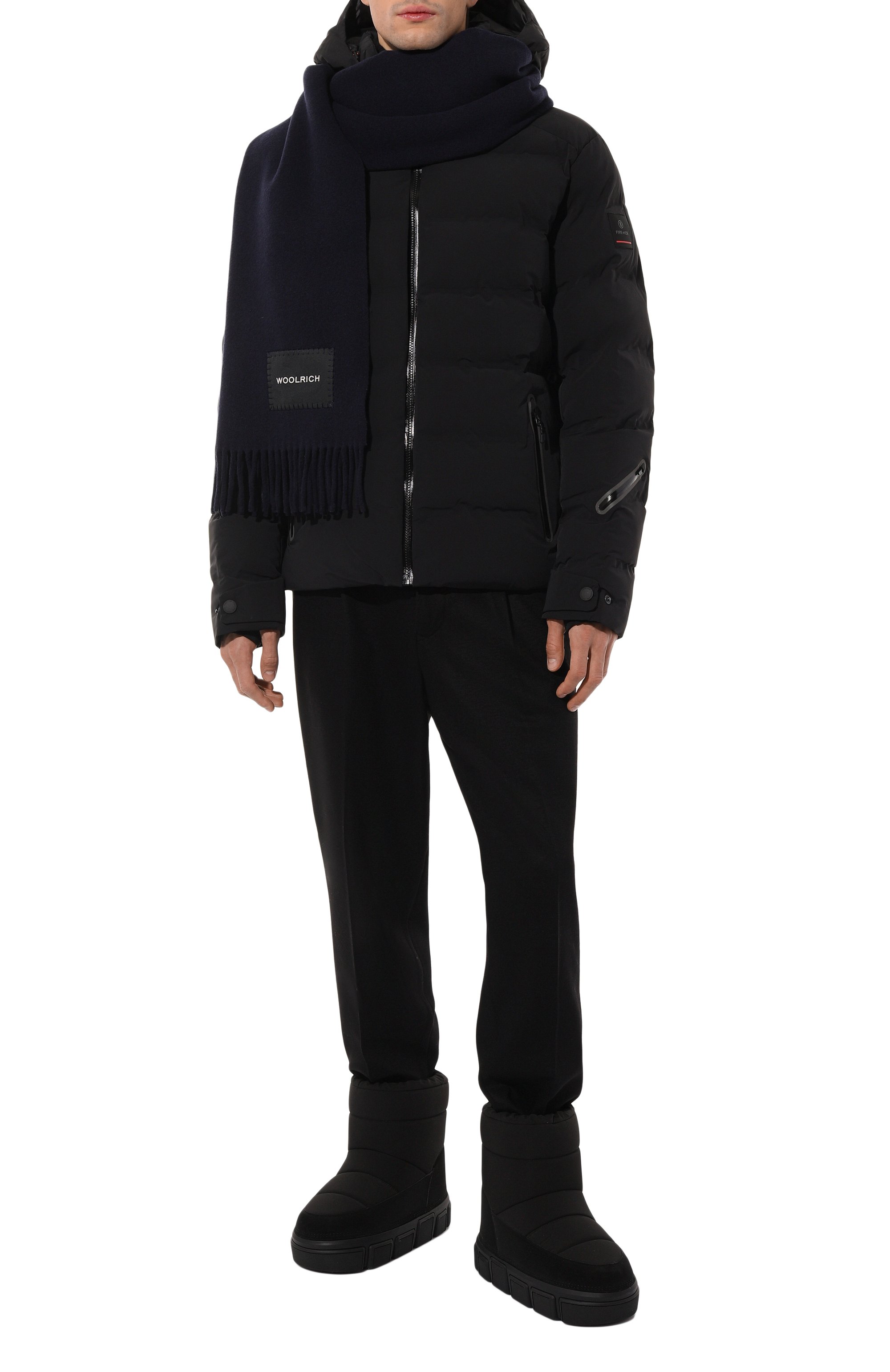 Шерстяной шарф WOOLRICH, арт. CFWOAC0309MRUT3889, фото 2