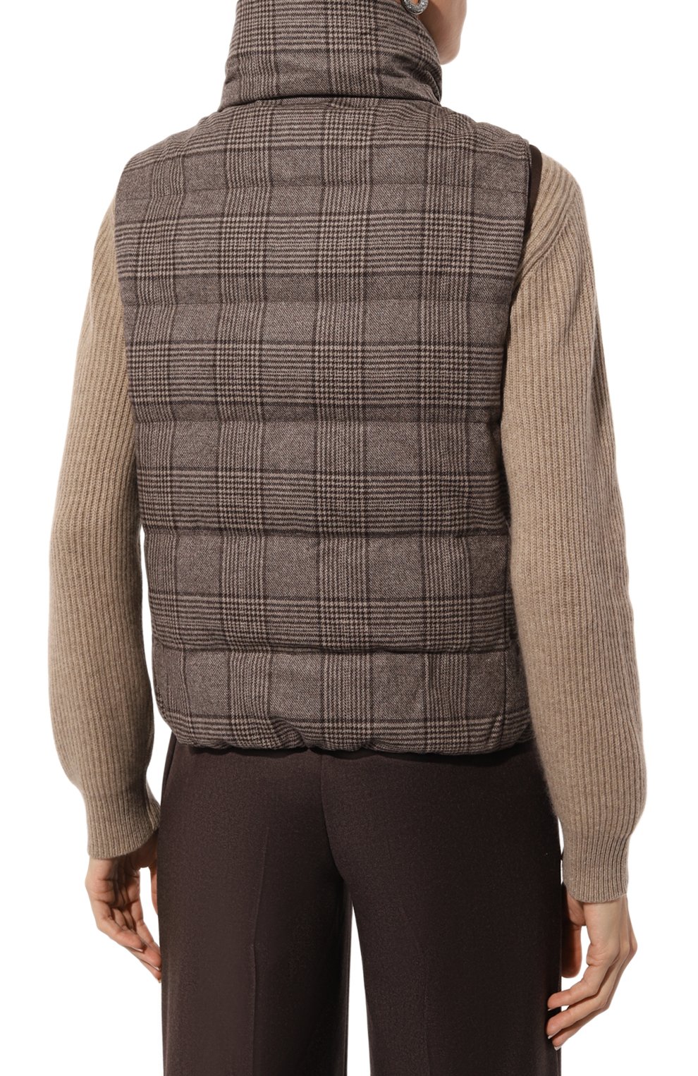 Жилет из шерсти и кашемира KITON, арт. D53628K0520E03, фото 6