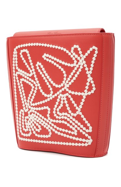 Сумка flat bucket LORO PIANA кораллового цвета по цене 372500 руб., арт. FAL6585, фото 3 Сумка flat bucket LORO PIANA, арт. FAL6585, фото 3