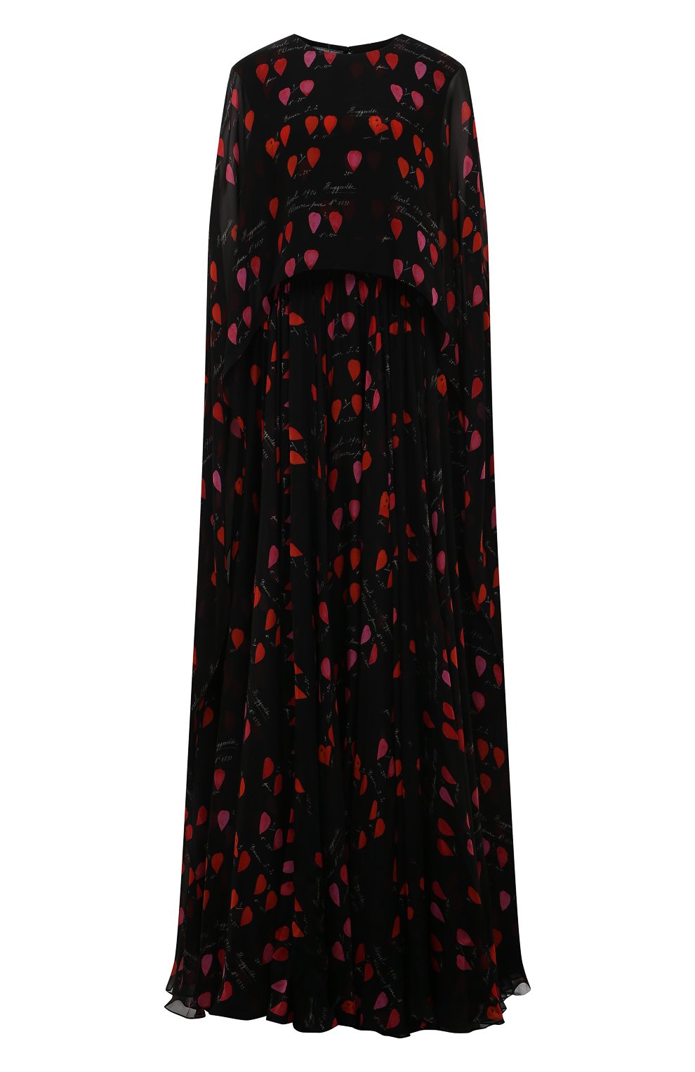 Шелковое платье ALEXANDER MCQUEEN черного цвета по цене 720500 руб., арт. 506599/QKC02, фото 1 Шелковое платье ALEXANDER MCQUEEN, арт. 506599/QKC02, фото 1