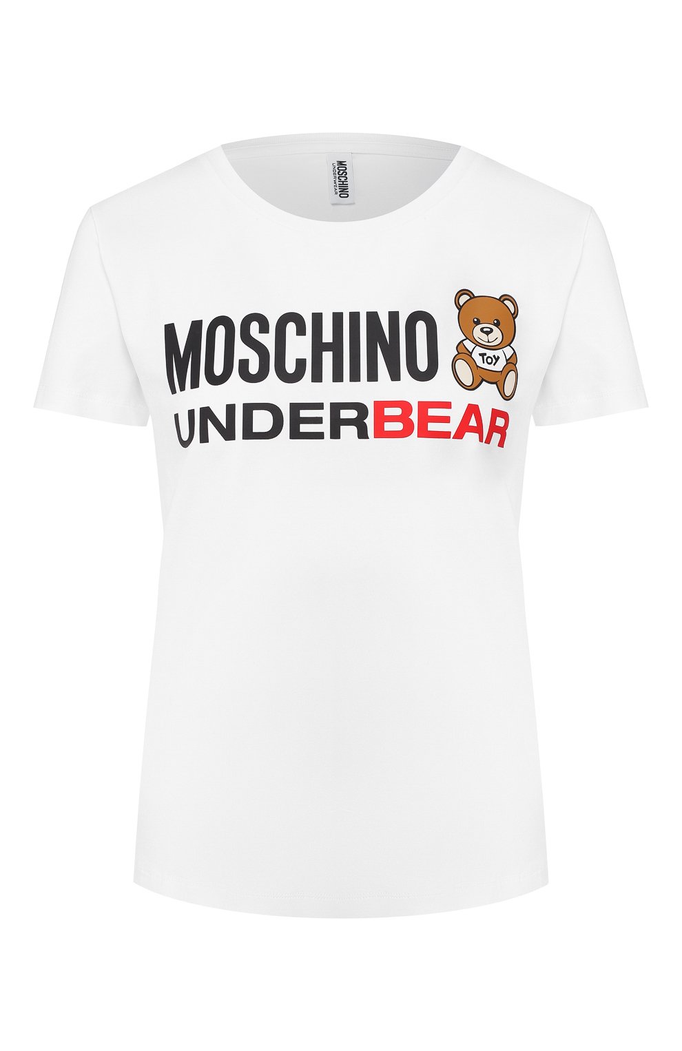 Хлопковая футболка MOSCHINO, арт. A1904/9003, фото 1