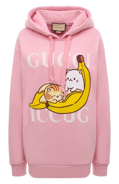 Женский хлопковое худи GUCCI, арт. 615061 XJDL5