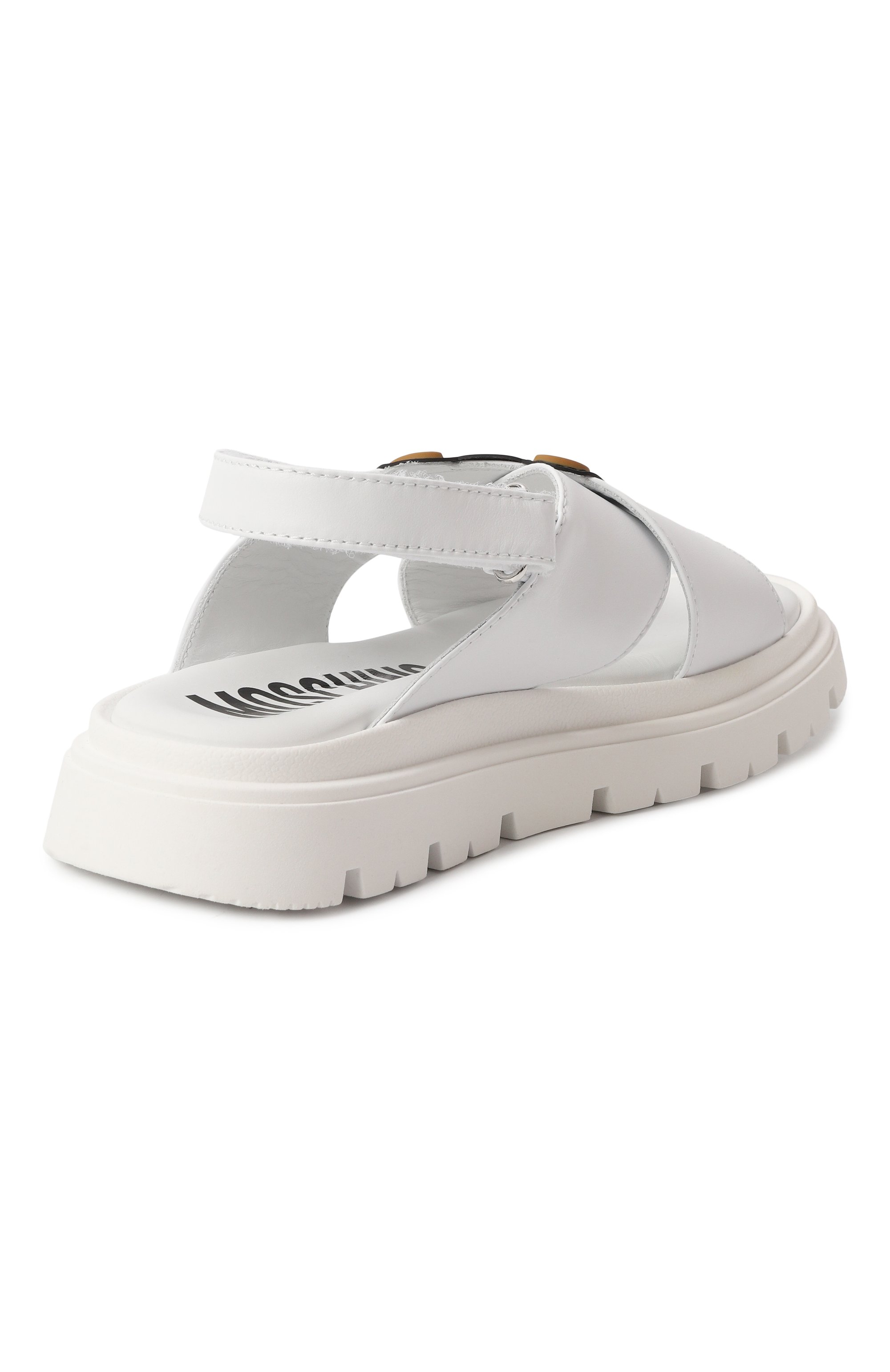 Кожаные сандалии MOSCHINO, арт. 80547/VAR1/36-40, фото 3