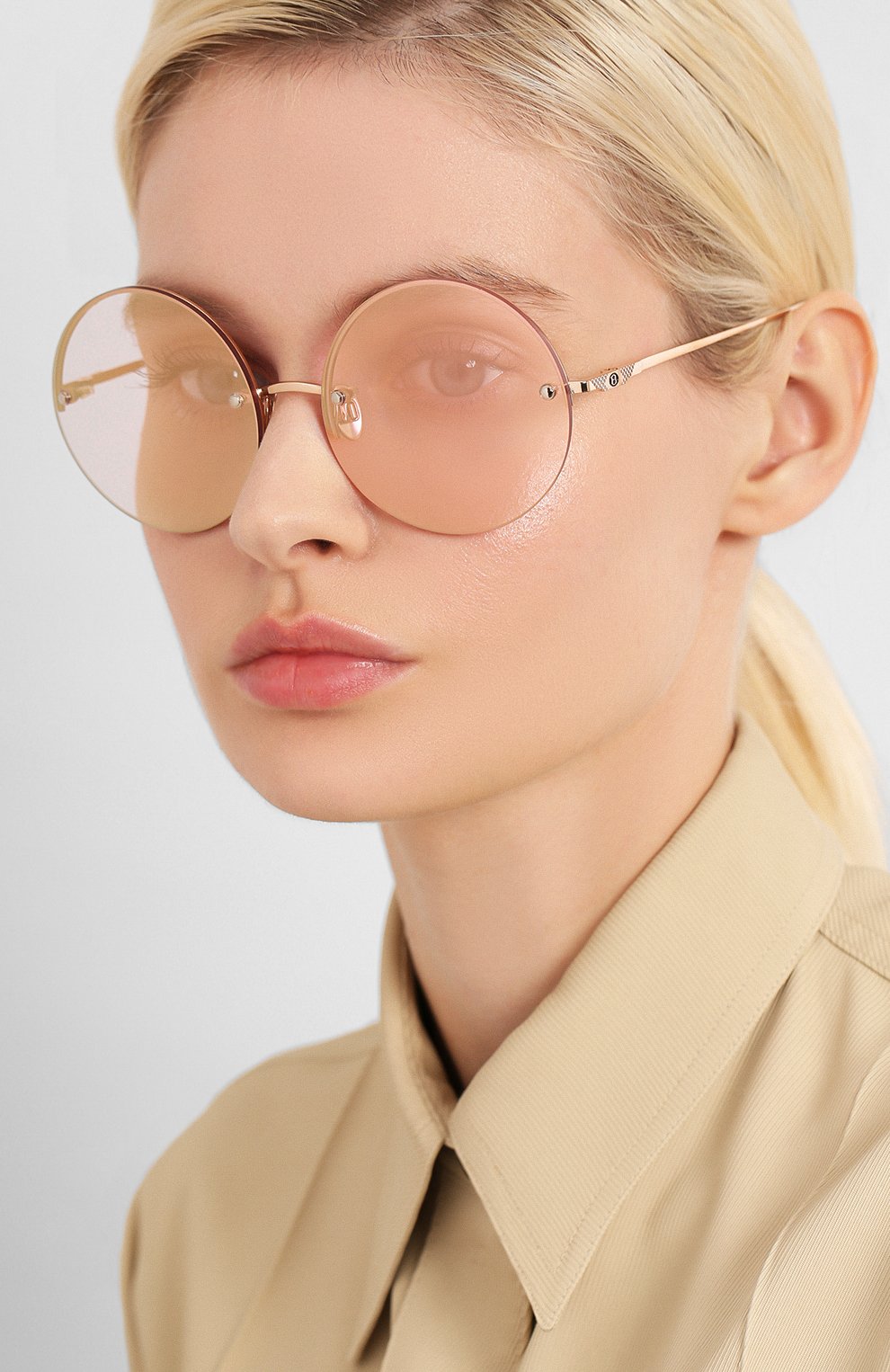 Солнцезащитные очки BENTLEY розового цвета по цене 52200 руб., арт. B-9206/17, фото 2 Солнцезащитные очки BENTLEY, арт. B-9206/17, фото 2