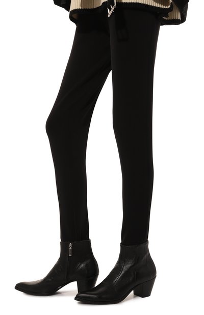 Кожаные казаки lukas SAINT LAURENT, арт. 558996/0Z000, фото 3