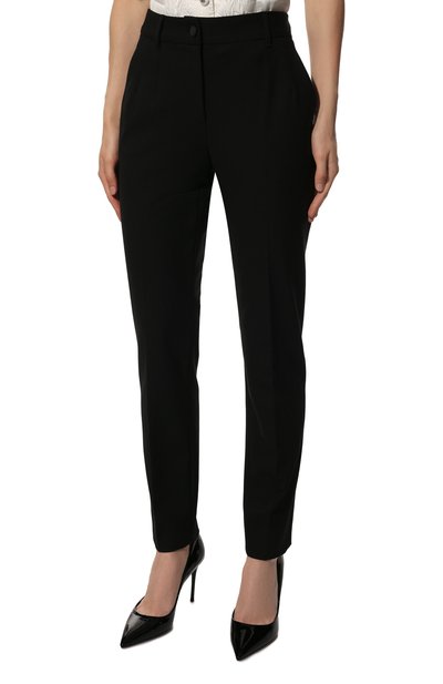 Шерстяные брюки DOLCE & GABBANA, арт. FTAMUT/FUCCS, фото 3