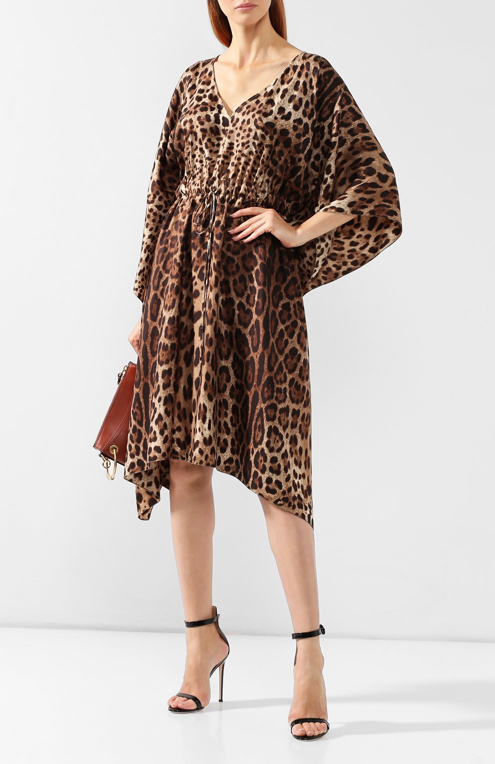 Шелковое платье DOLCE & GABBANA, арт. F6YC0T/HS1ZX, фото 2