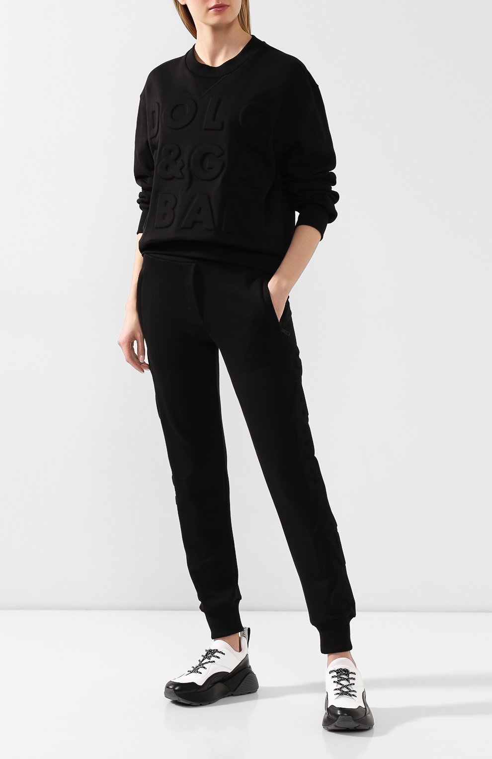 Хлопковые джоггеры DOLCE & GABBANA, арт. FTBM6T/FU7DU, фото 2