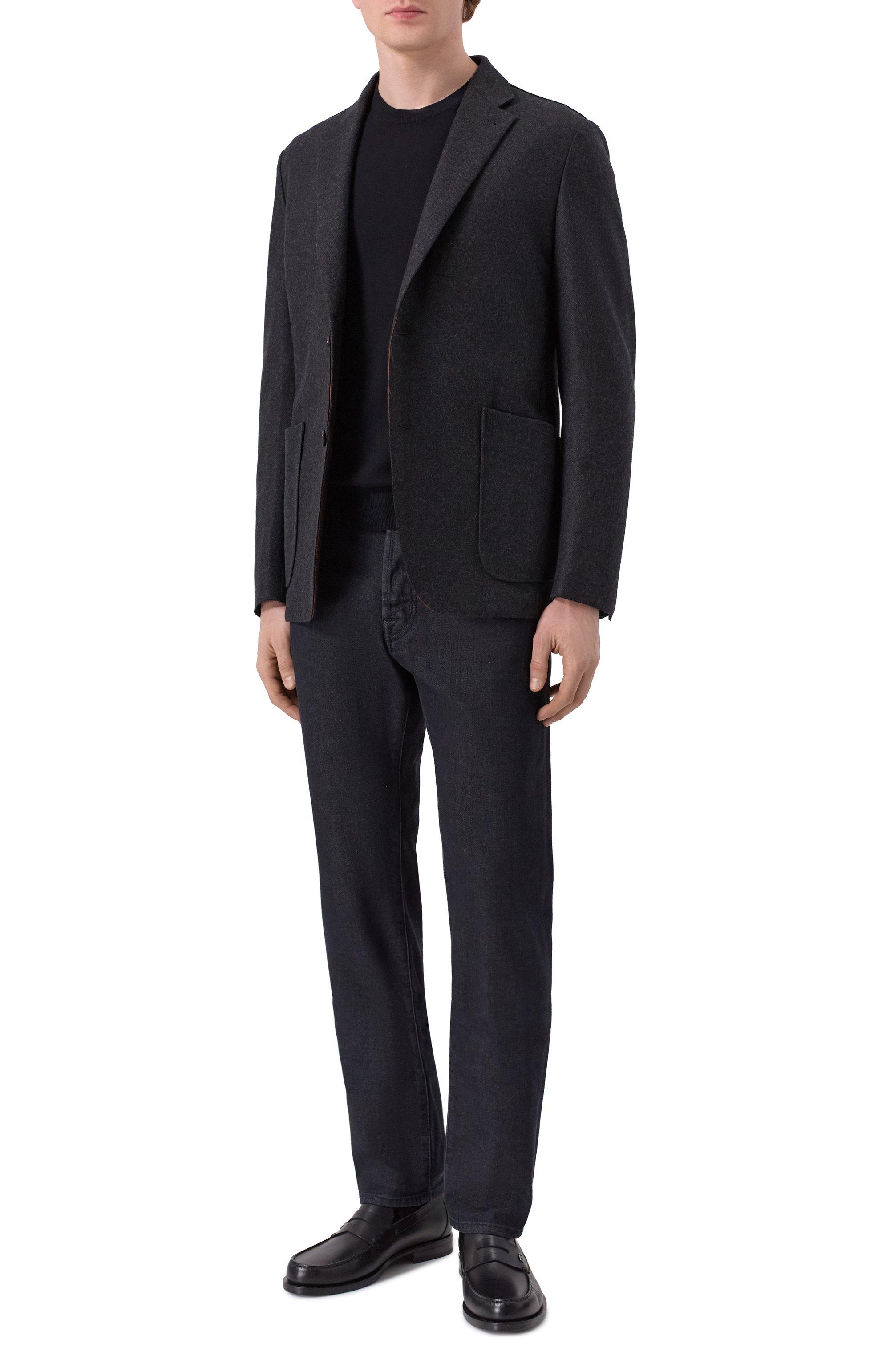 Хлопковый джемпер CANALI, арт. C0012/MK02459, фото 2