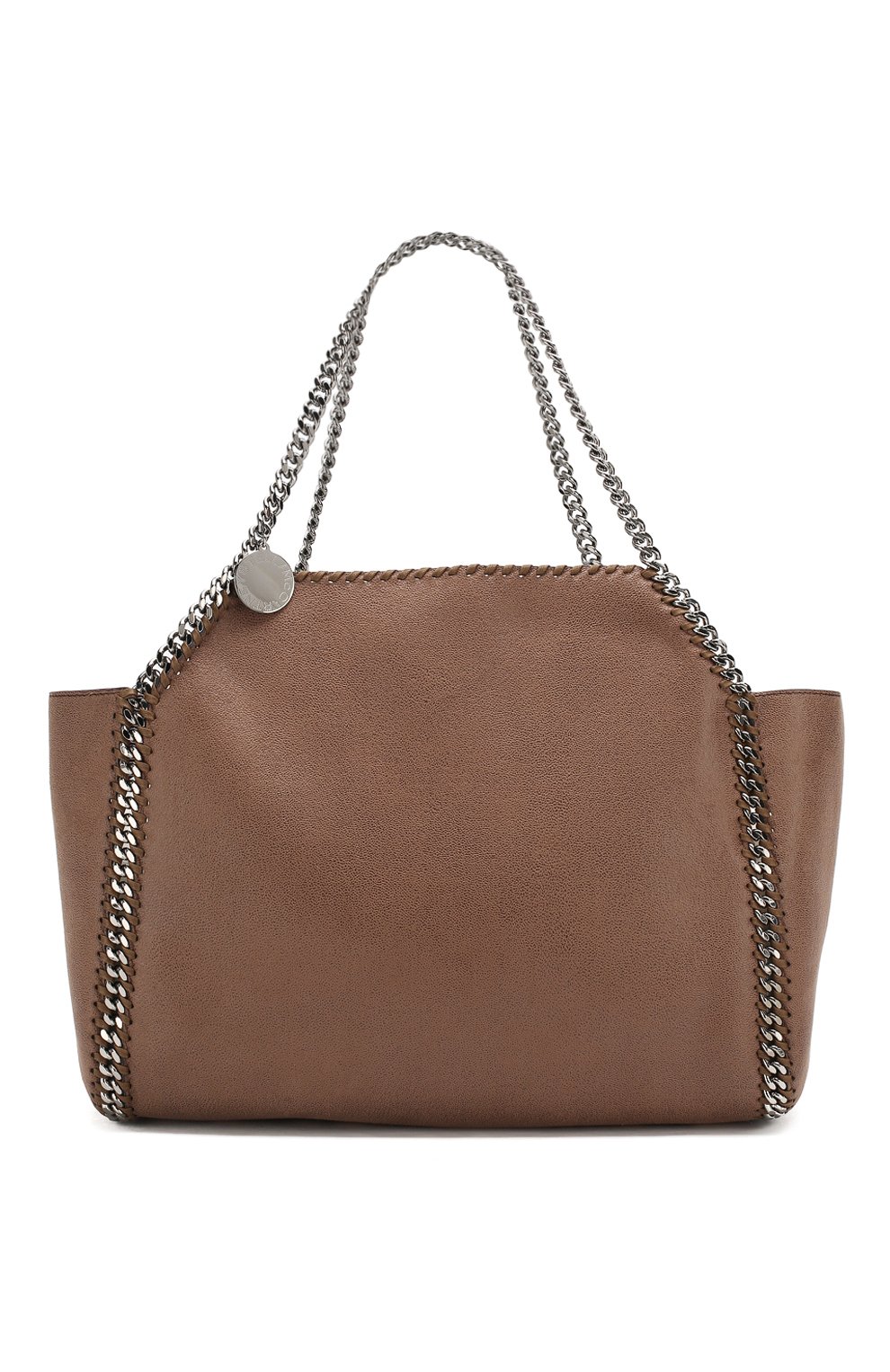 Сумка-тоут falabella STELLA MCCARTNEY коричневого цвета по цене 103500 руб., арт. 507185/W8187, фото 1 Сумка-тоут falabella STELLA MCCARTNEY, арт. 507185/W8187, фото 1