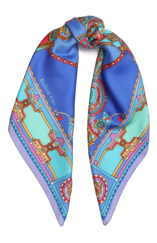 Шелковый платок Faberge Treasures Radical Chic 370734.07.02 Синий 370734.07.02