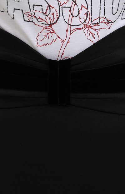 Юбка REDVALENTINO черного цвета по цене 36050 руб., арт. WR3RAG90/00J, фото 5 Юбка REDVALENTINO, арт. WR3RAG90/00J, фото 5