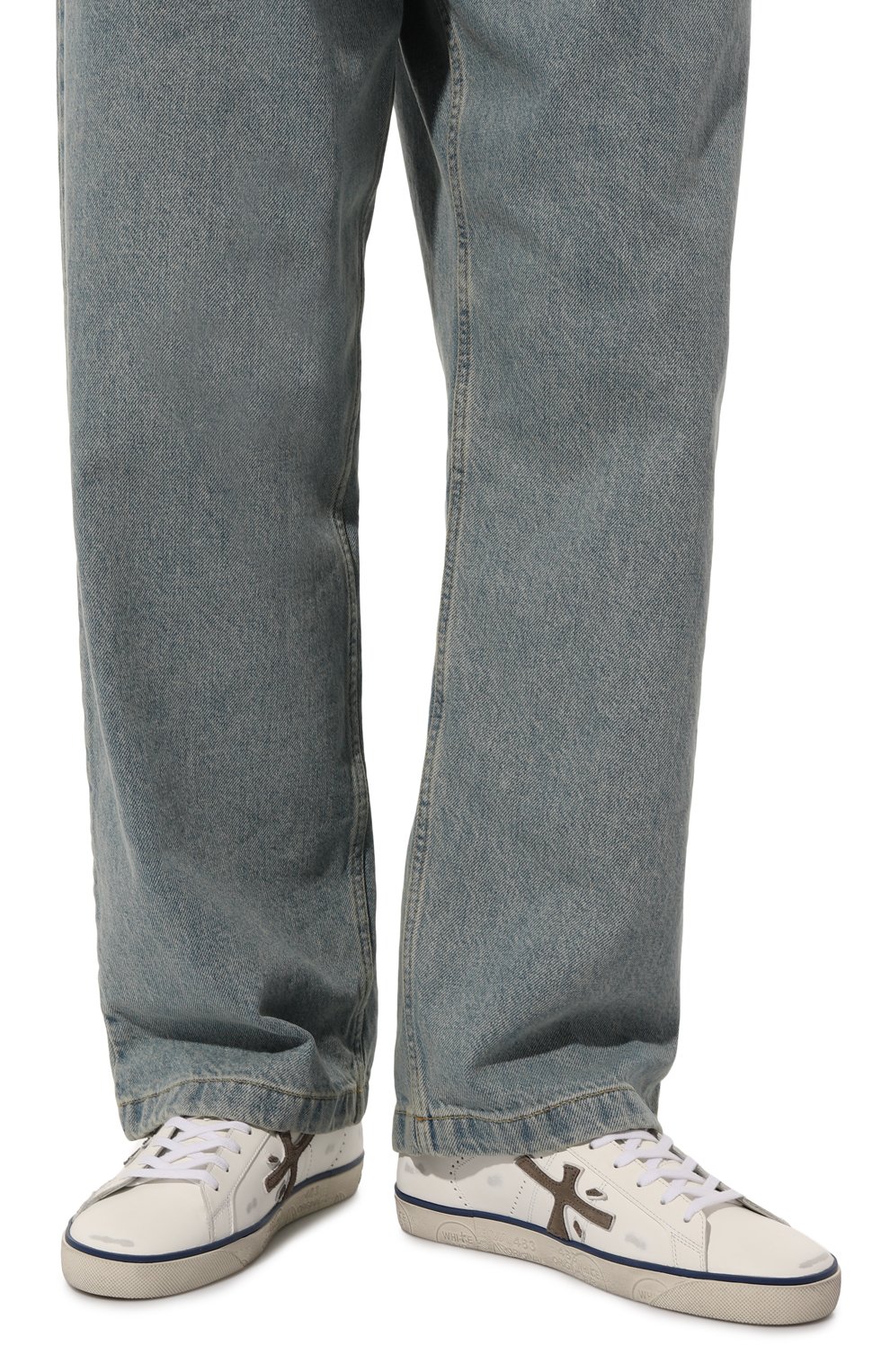 Кожаные кеды steven PREMIATA, арт. STEVEN/VAR 6642, фото 3