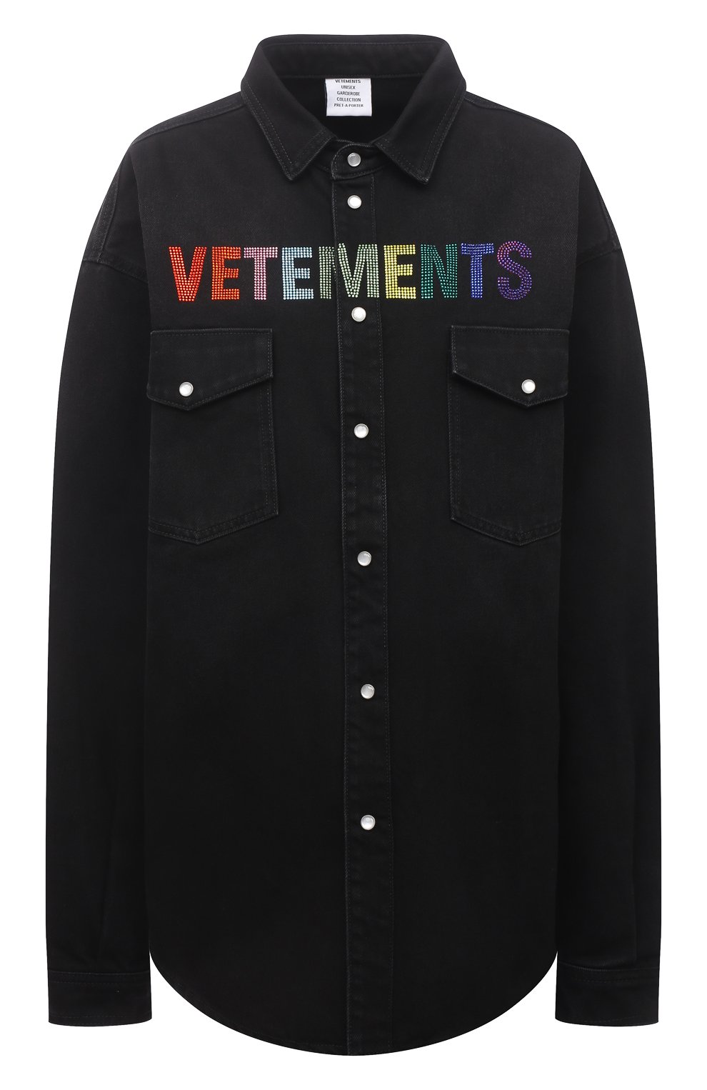 Джинсовая рубашка VETEMENTS, арт. UE52SH940B 2801/W, фото 1