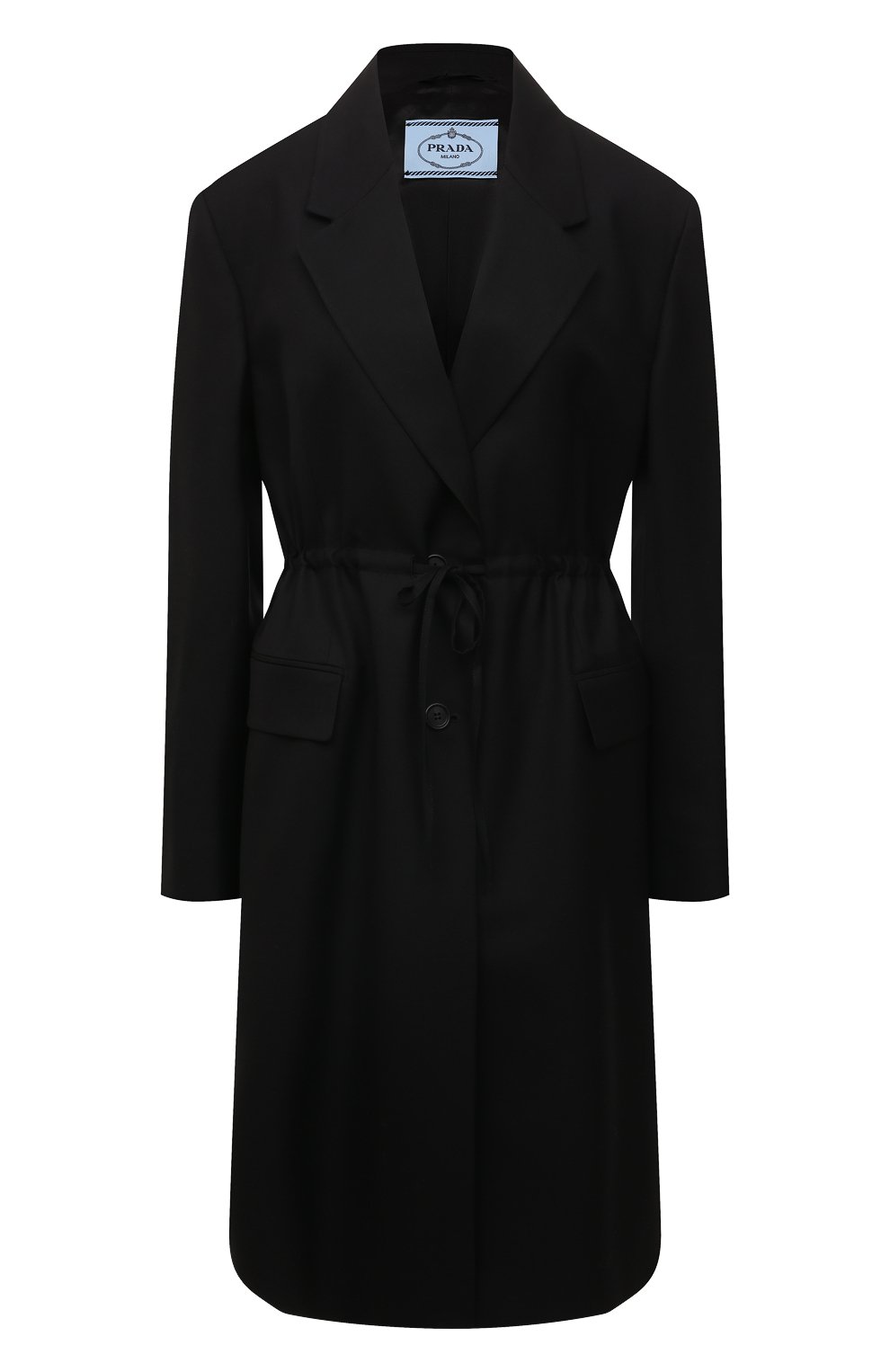 Шерстяное пальто PRADA, арт. P615P-10GK-F0002-221, фото 1