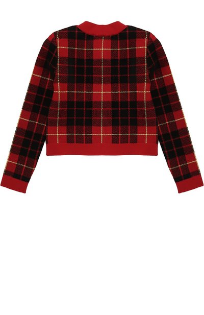 Трикотажный кардиган на пуговицах с принтом BALMAIN, арт. W7E/2024/M033, фото 2