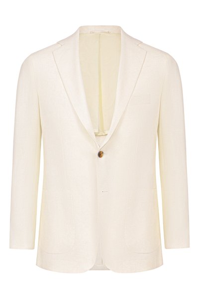 Мужской пиджак изо льна и шелка KITON, арт. UG81K0631G