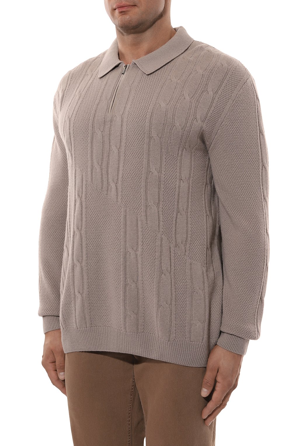 Поло из шерсти и кашемира ZILLI, арт. KZP001M0223VCAB00/62, фото 3