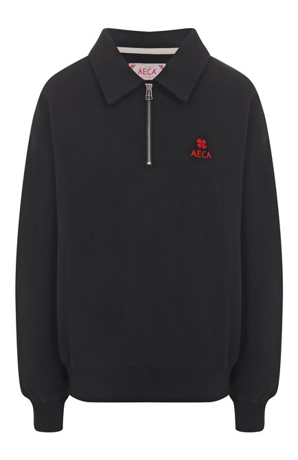 Женский хлопковый свитшот AECA WHITE, арт. AWCMFWBDTSSSO002C0.BLACK (M)