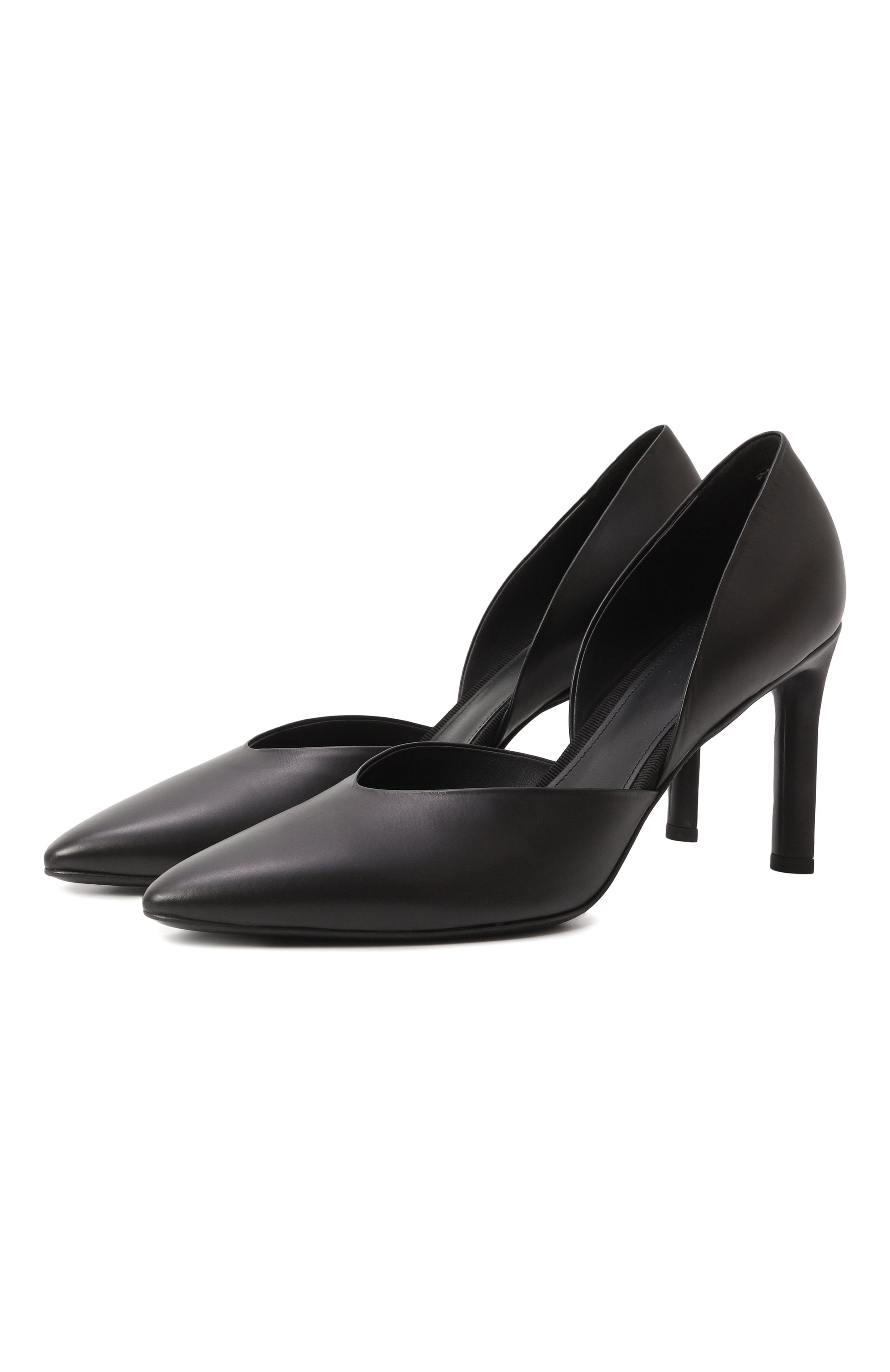 Кожаные туфли d'orsay CO, арт. 0459AGN/BLACK, фото 1