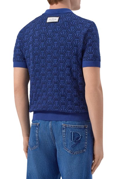 Рубашка из шелка и хлопка PHILIPP PLEIN, арт. SAFC MKK0313 PTE076N, фото 4