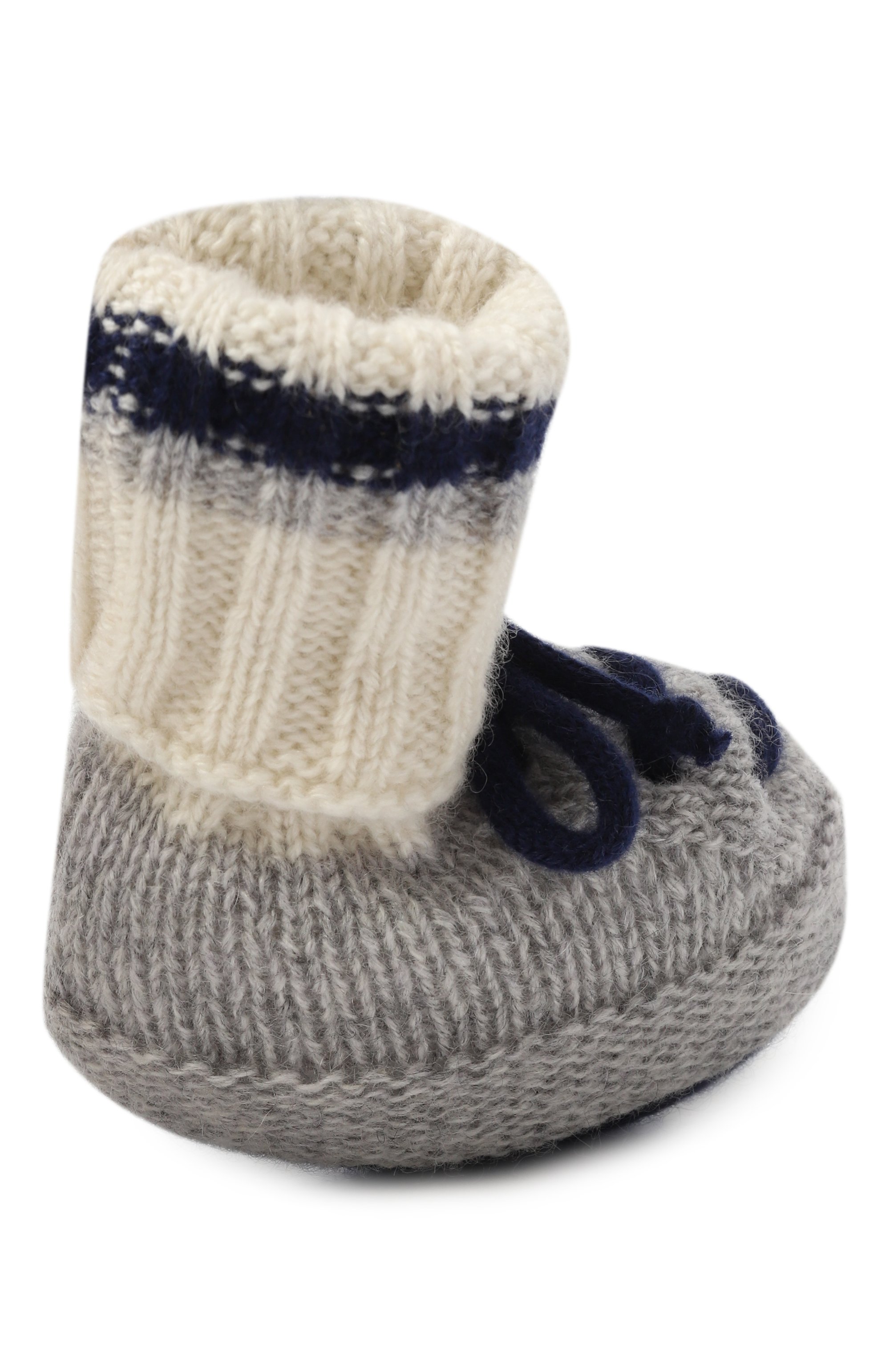 Кашемировые пинетки BABY T, арт. 25AIC823SA, фото 3