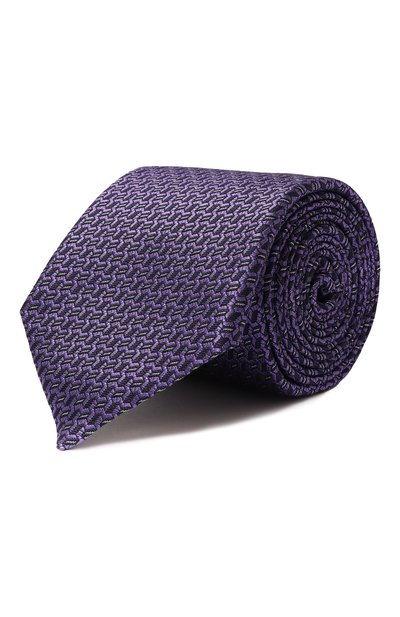 Мужской шелковый галстук CANALI, арт. 18/HJ03772